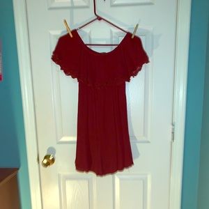 Rue 21 off the shoulder dress